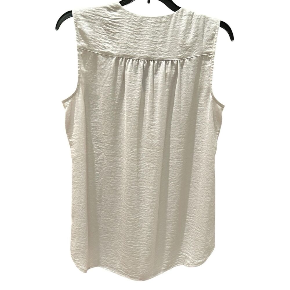 CAbi Last Dance Sleeveless Blouse Champagne Small - Picture 4 of 8